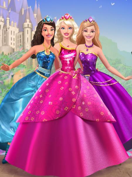 barbie prenses okulu puzzle